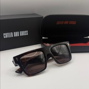 Cutler and Gross Brown Sunglasses